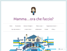 Tablet Screenshot of mammaorachefaccio.com